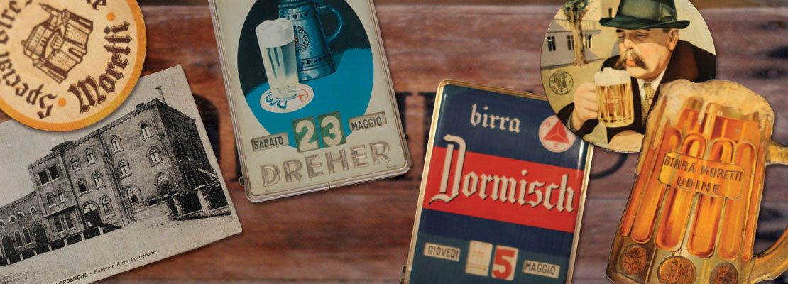 birrerie storiche friulane, moretti, dormisch, dreher, pordenone, fratelli momi